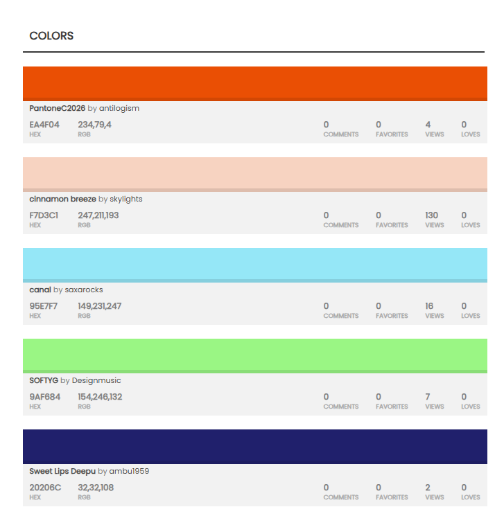palettes 3